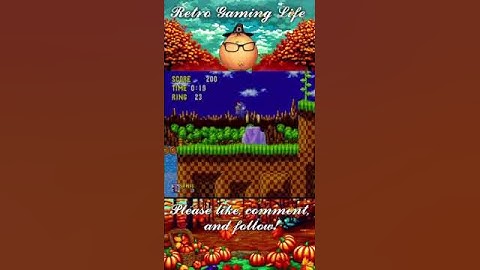 Sonic the Hedgehog Prototype Sega Genesis Gameplay