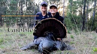 Big Eastern Gobbler on Youth Day in South Carolina! Plucked and Deep Fried Whole! Catch Clean Cook!