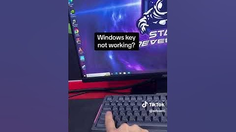 Fix faulty Windows key with this easy tip! ✅✅
