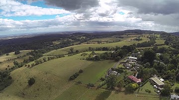 Quadcopter DIY FPV setup test flight using Mission Planner as well