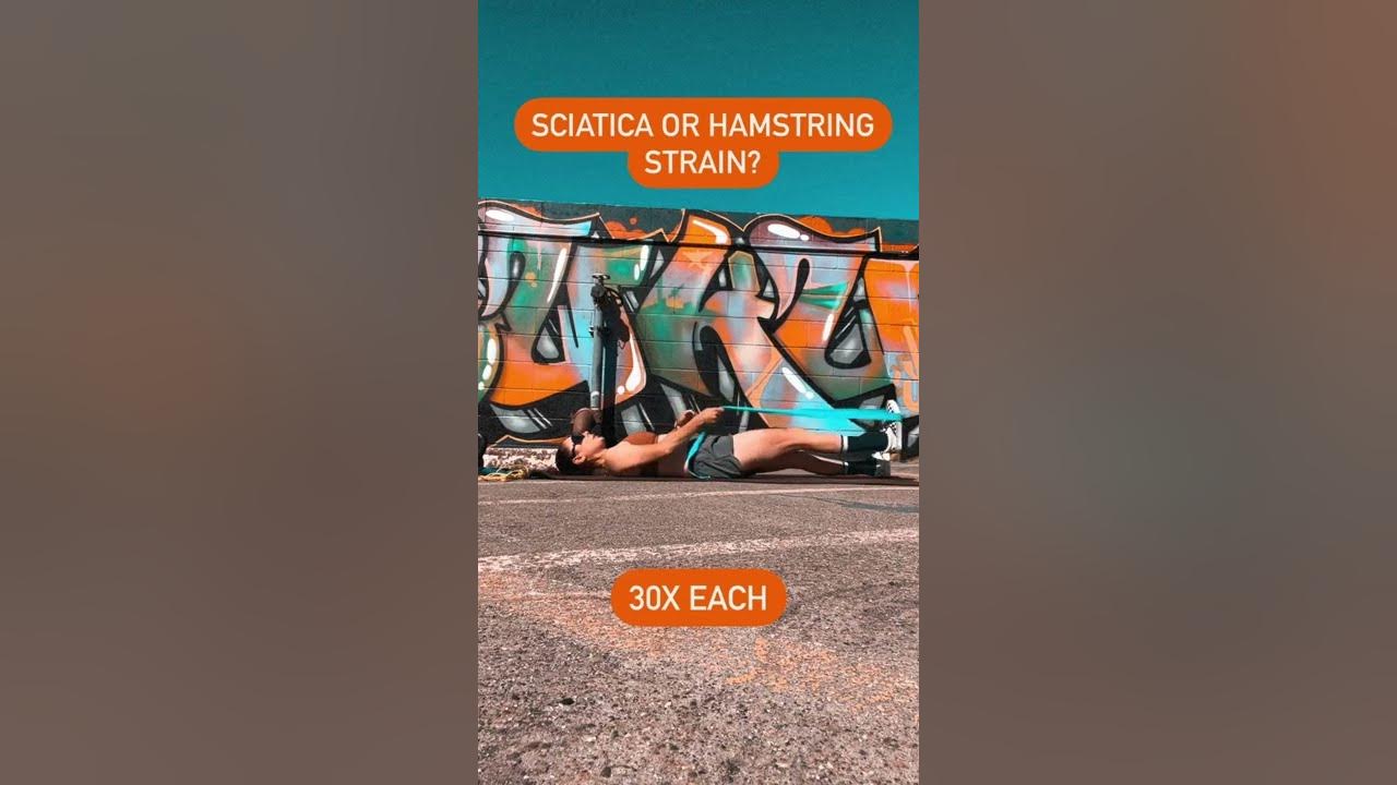 Sciatica vs Hamstring Strain? How to tell the difference! YouTube