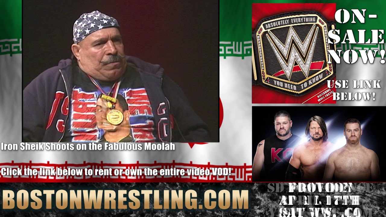 TVMA Iron Sheik Shoots on the Fabulous Moolah YouTube