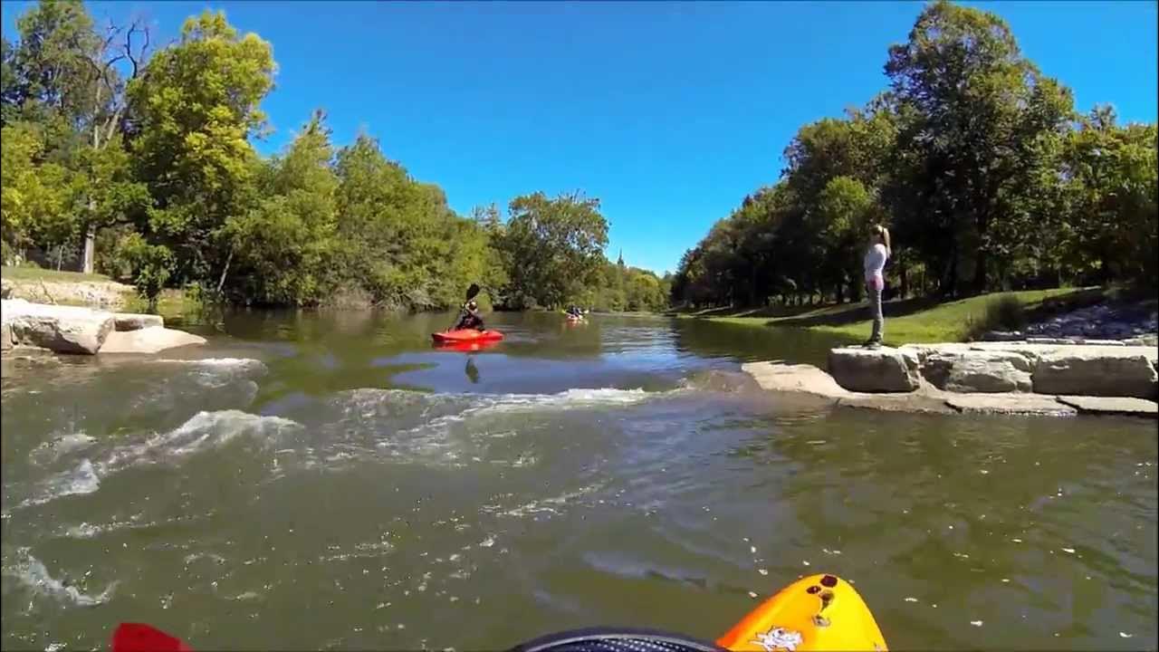 Buck Creek Springfield Ohio 9 14 2013 & 9 15 2013 Dam Release 130 CFS
