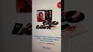 American Psycho BLU RAY 4K  Collection Special Edition 2024Via vision