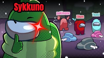 First time playing the NEW AMBUSHER IMPOSTOR in Among Us... (It