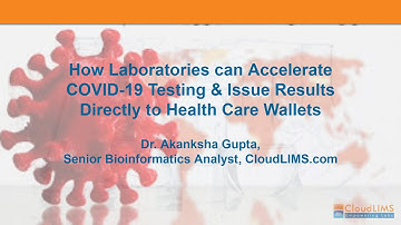 On-demand Webinar: Accelerate COVID-19 Testing & Securely Deliver Test Reports