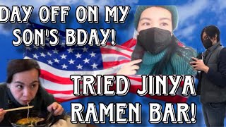 Trying out Jinya Ramen Bar in Fairfax, VA | Day off ang Curachang Nurse!