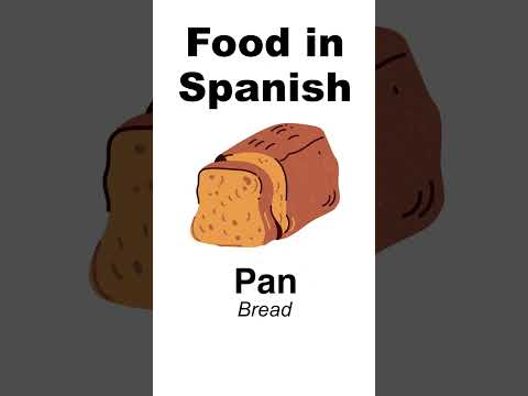 Spanish Vocabulary Food in Spanish