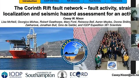 20.2 Casey Nixon - The Corinth Rift fault network