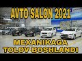 MEXANIKAGA TOLOV BOSHLANDI #AVTOSALON #NARXLARI #2021 #GENTRA #KOBALT #SPARK #DAMAS #NEXIA 3 BASS