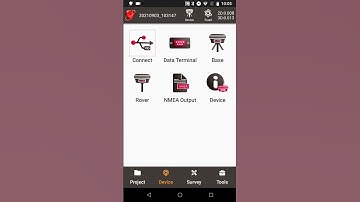 Oscar GNSS Receiver detailed operation - Device to connect