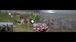 A Storm Battered Western Alaska, Scattering Thousands of Indigenous Artifacts Across the Sand