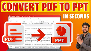 How to Convert PDF to PPT in Windows PC | PDF to PowerPoint Tutorial #pdftoppt #PDFEditing