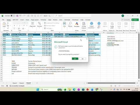 Master Excel Text Functions in One Lesson | TRIM, CLEAN, SUBSTITUTE, PROPER, REPLACE & LEN