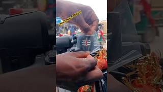 Mahakal Chandan Sticker 🚩 Pulsar NS 160 Bike Modified # Bike Modification # YouTube Shorts # Reels