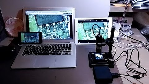 USB Microscope become  Wireless Wi-Fi Microscope