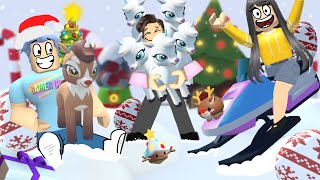 Amazing Christmas Fun In Ropets Roblox With Friends