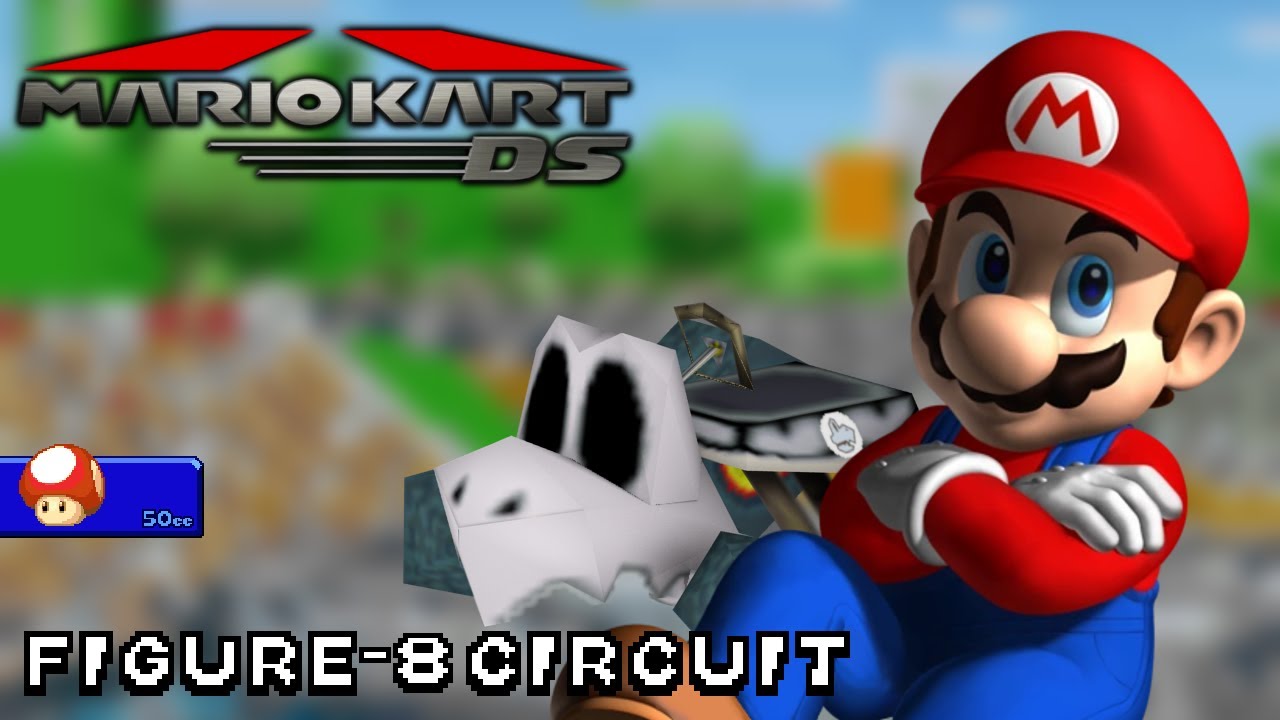 Mario Kart DS - 50cc - Mario - Banisher - Figure-8 Circuit | Ep. 865