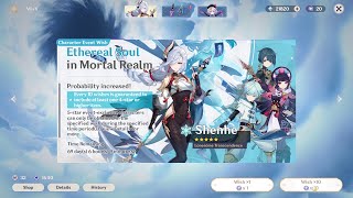 Shenhe & Yun Jin banner Gacha wish animation | Genshin Impact fanmade Shenhe & Yun Jin banner Gacha wish animation | Genshin Impact fanmade