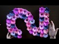 Simple DIY Floral Number for Birthday Decoration at Home