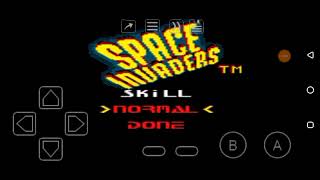 Space Invaders (GBC) Difficulty Setup