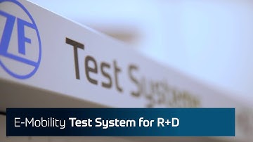 2E E-Mobility R&D Test Bench from ZF Test Systems
