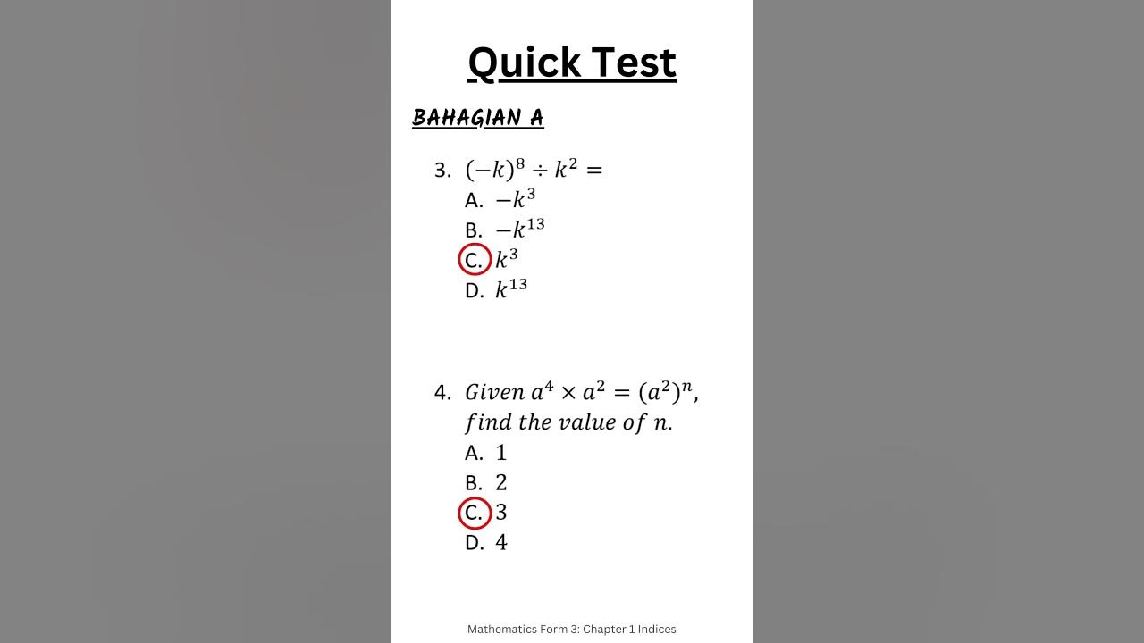 Mathematics Form 3 Chapter 1 Indices Part 1 2 YouTube mathematics-form-3-chapter-1-indices-part-1-2-youtube