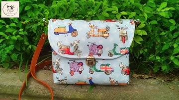 Hướng dẫn may túi đeo chéo chi tiết từ A Z