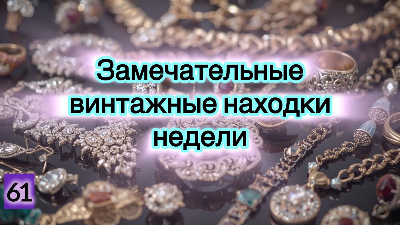 61. Замечательные винтажные находки недели
