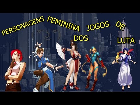 Personagens FEMININAS mais POPULARES dos jogos de luta 
