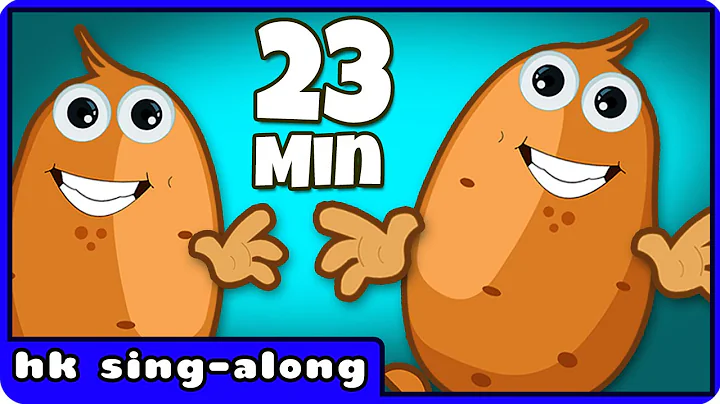 One Potato Two Potato | Nursery Rhymes For Children by HooplaKidz Sing-A-Long