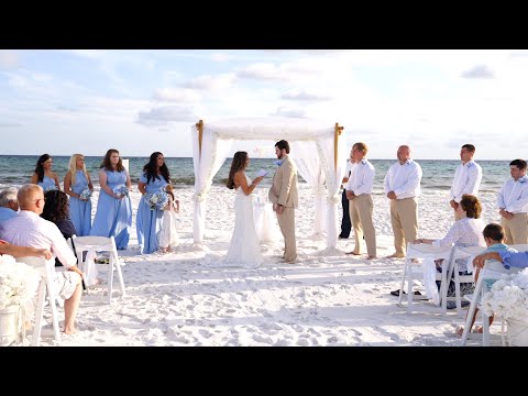 Destin Florida Beach Wedding | Dakota & Payton Destination Wedding