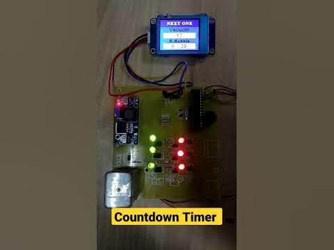 Countdown Timer using Arduino and TJC HMI LCD Display - YouTube