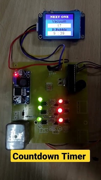 Countdown Timer using Arduino and TJC HMI LCD Display - YouTube