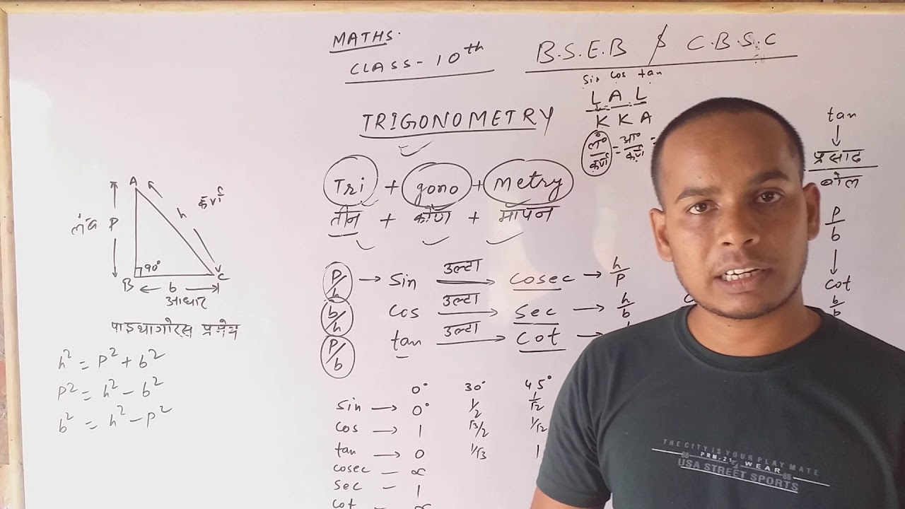 Trigonometry Tricks For Class 10th BIHAR BOARD AND C B S E YouTube