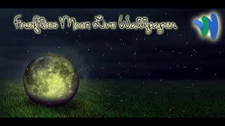 Fireflies Moon Live Wallpaper screenshot 4