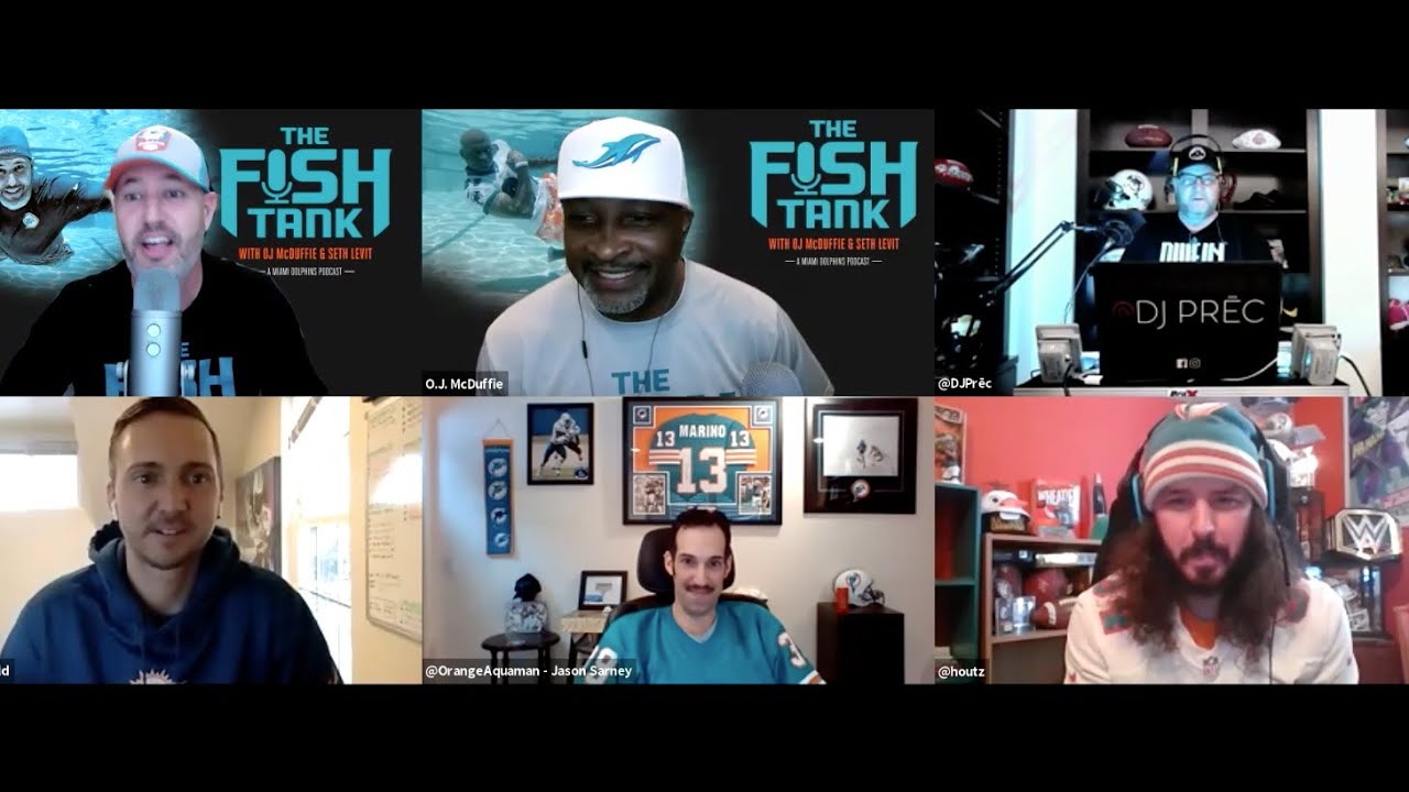 The Fish Tank Face-Off: Larry Csonka vs. Ricky Williams (Third Quarter: Alright Miami!) The Fish Tank Face-Off: Larry Csonka vs. Ricky Williams (Third Quarter: Alright Miami!)