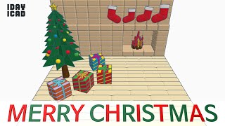 [1DAY_1CAD] MERRY CHRISTMAS (Tinkercad : Design / Project / Education)