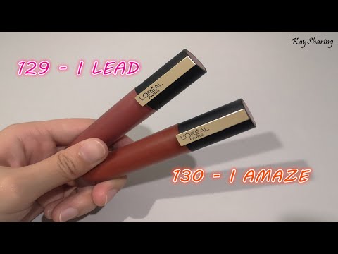 *NEW* L'Oreal Rouge Signature Baked Nudes! + Giveaway 🤎🧡 • Joselle Alandy. 