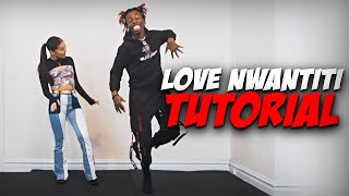 Teaching my Friend Love Nwantiti Dance Tutorial | I am so obsessed tiktok