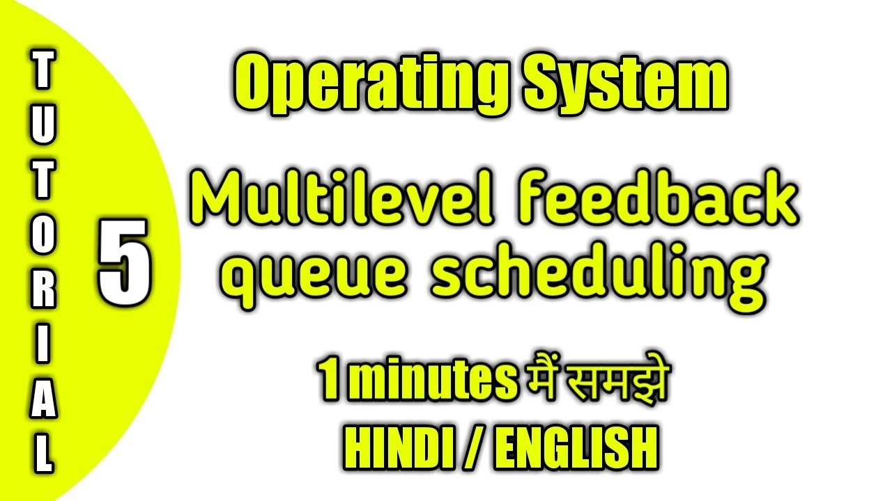 Multilevel feedback queue Scheduling in hindi | Operating System ...