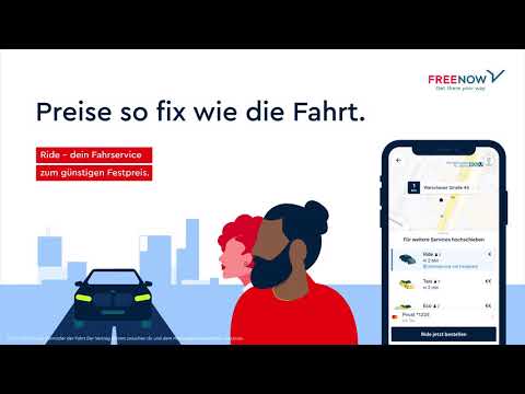 Preise so fix wie die Fahrt. // FREE NOW