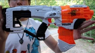 Nerf Doomlands Impact Zone Desolator Unboxing and Review! - YouTube