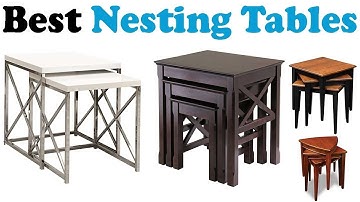 5 Best Nesting Tables 2018