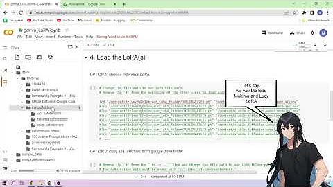 Load LoRA from Google Drive - Stable Diffusion Google Colab AUTOMATIC1111 web ui