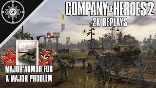 151 Takes Command of Major Armor! - Company of Heroes 2 Replays #96