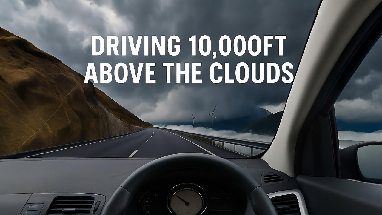 Scenic Drive 10,000ft Over Swiss Alps to Lake Como -EP6