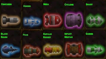 Descent 3 Missiles (Multiplayer)