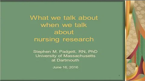 Nursing Overview: Stephen Padgett