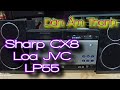 (ĐÃ BÁN)--Dàn Âm Thanh Sharp CX8-Loa JVC LP55-(Giá 900k có Remote -kg lấy Remote 800k)-0984.293.953